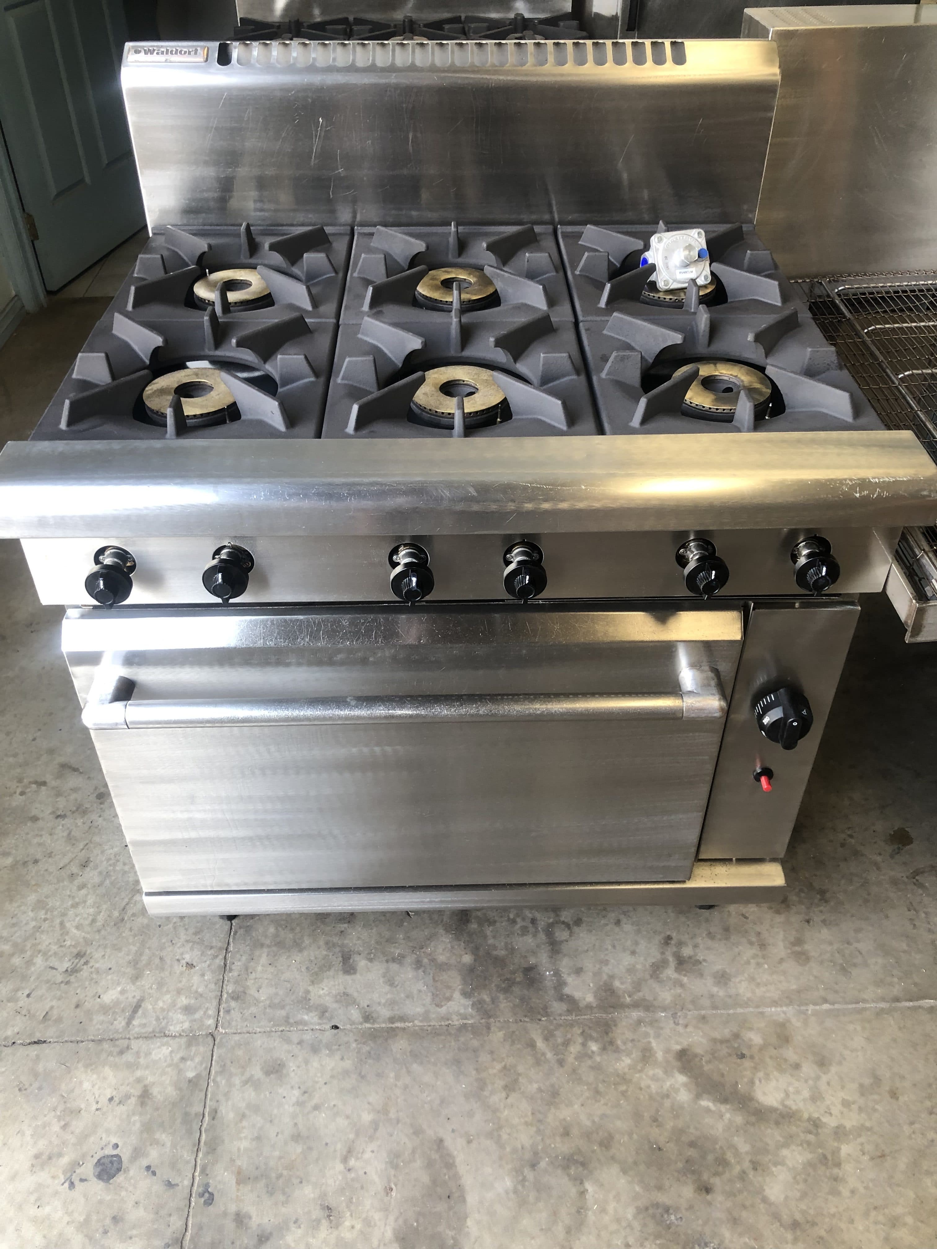 Waldorf RN 8610 GC Convection Oven Range — refurbished commercial kitchen equipment
