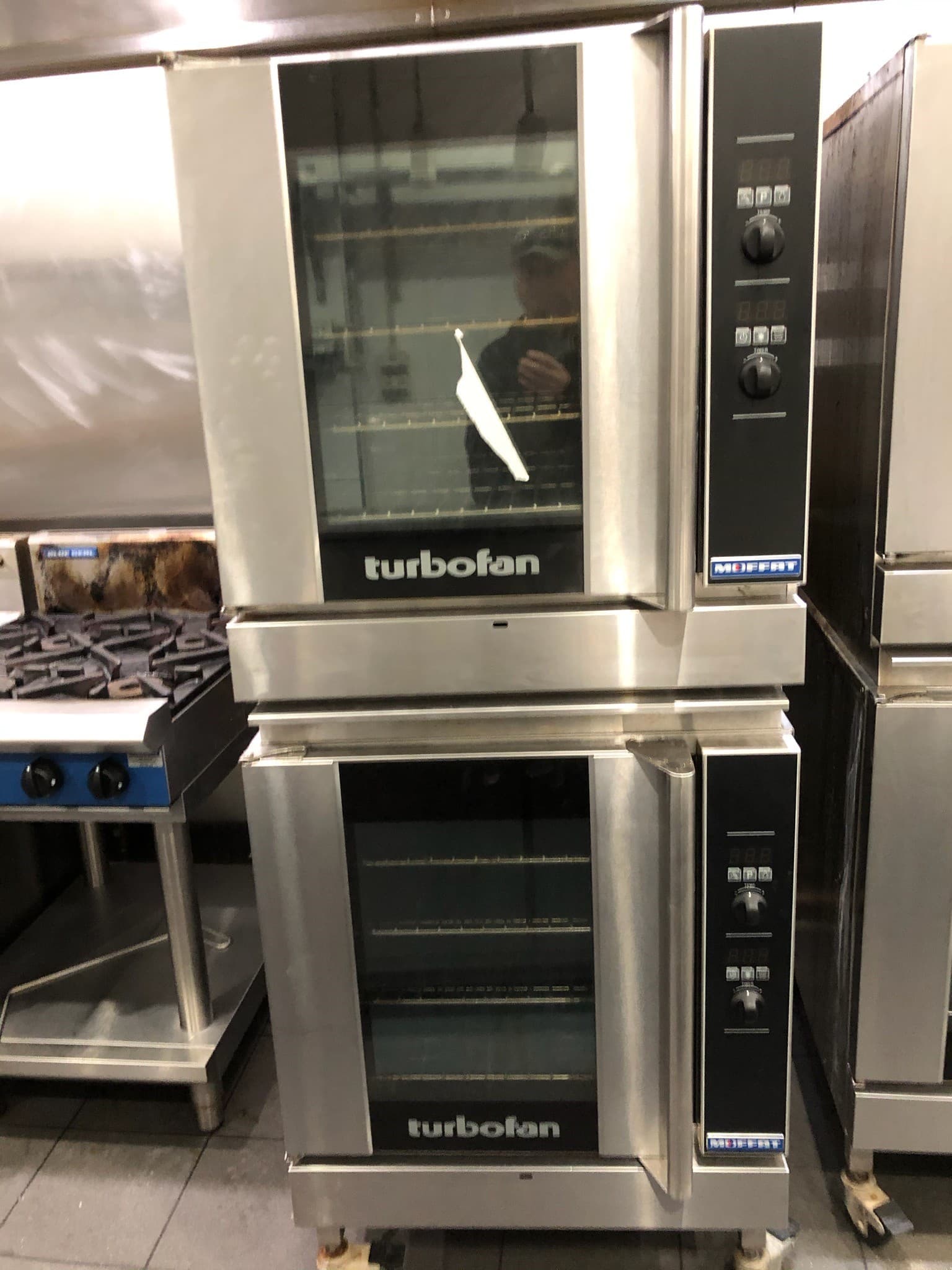 Turbo Fan Gas Full-Size Convection Oven — refurbished commercial kitchen equipment
