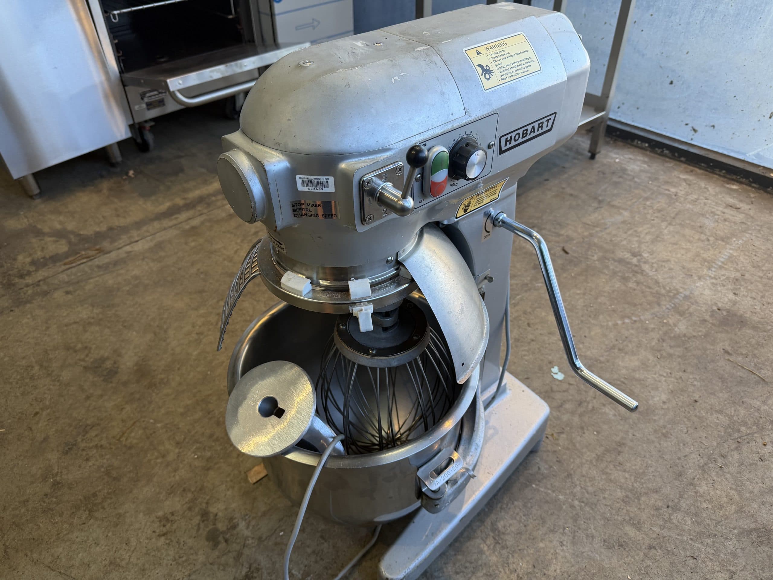 Hobart 20 Ltr Mixer with Bowl & Whisk — refurbished commercial kitchen equipment