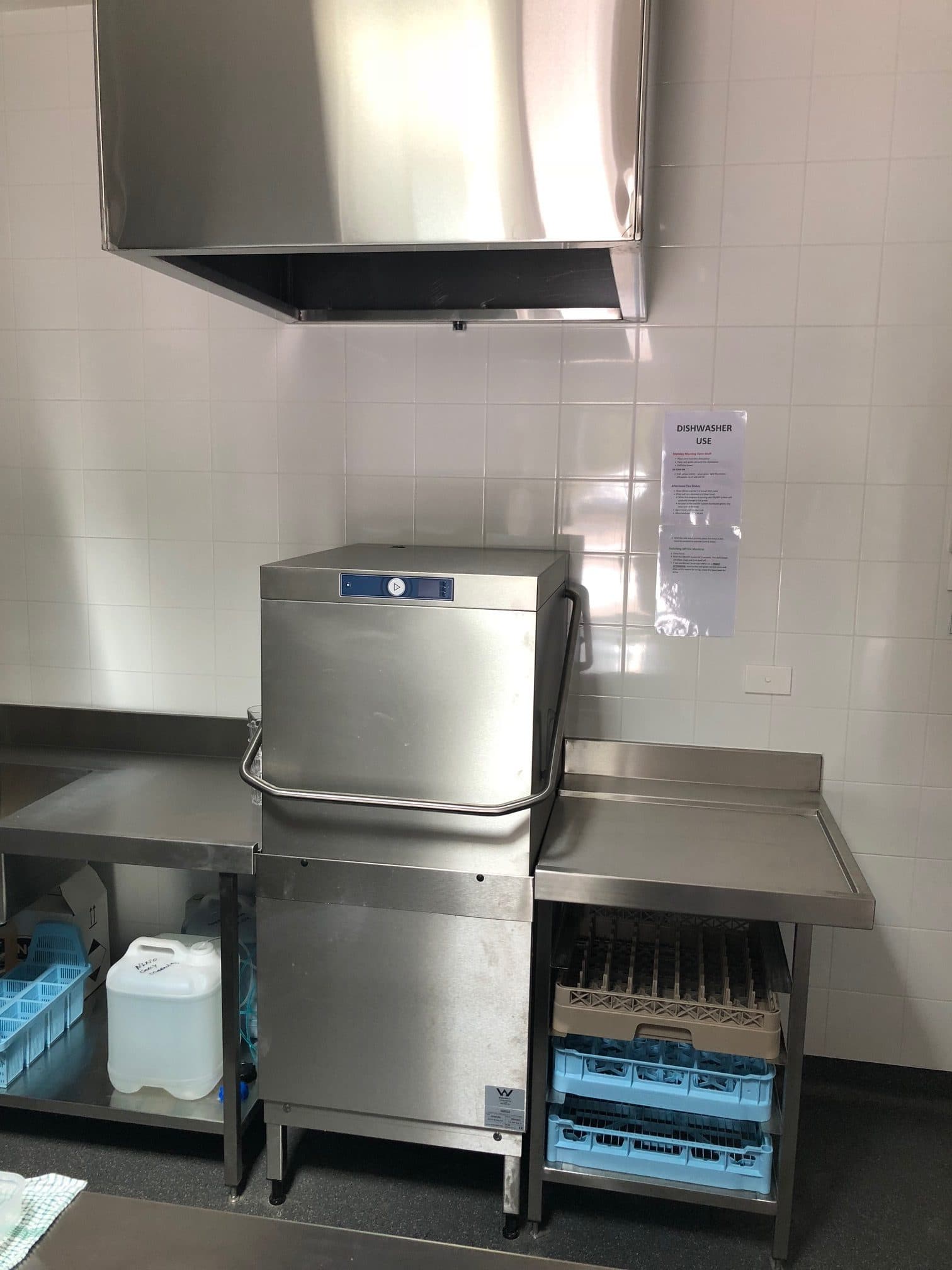 Hobart Dishwasher Model AM-900 — refurbished commercial kitchen equipment